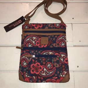 Paisley Print Crossbody.
